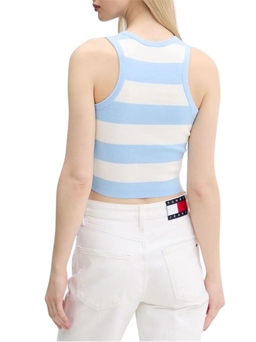 Canotta corta a righe Tommy Jeans | DW0DW20969C1T